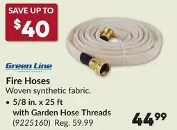 Princess Auto Fire Hoses 5/8 in. x 25 ft with Garden Hose Threads offer