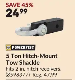 Princess Auto 5 Ton Hitch-Mount Tow Shackle offer