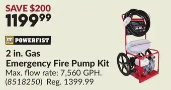 Princess Auto 2 in. Gas Emergency Fire Pump Kit offer