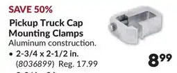 Princess Auto Pickup Truck Cap Mounting Clamps offer