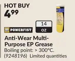 Princess Auto Anti-Wear Multi-Purpose EP Grease offer