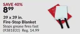 Princess Auto Fire-Stop Blanket offer