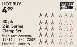 Princess Auto 30 pk 2 in. Spring Clamp Set offer