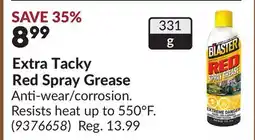 Princess Auto Extra Tacky Red Spray Grease offer