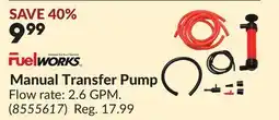 Princess Auto Manual Transfer Pump offer