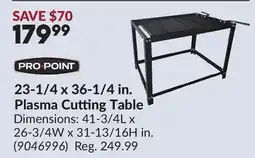 Princess Auto 23-1/4 x 36-1/4 in. Plasma Cutting Table offer