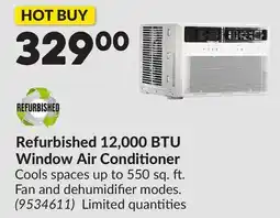 Princess Auto Refurbished 12,000 BTU Window Air Conditioner offer
