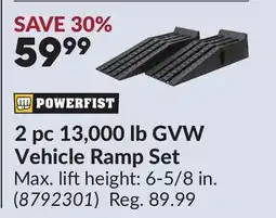 Princess Auto 2 pc 13,000 lb GVW Vehicle Ramp Set offer