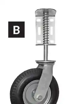 Princess Auto Gate Wheels 8 in. Flat-Free offer
