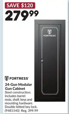 Princess Auto FORTRESS 24-Gun Modular Gun Cabinet offer
