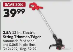 Princess Auto Electric String Trimmer/Edger offer