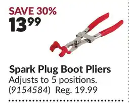Princess Auto Spark Plug Boot Pliers offer