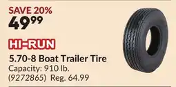 Princess Auto 5.70-8 Boat Trailer Tire offer