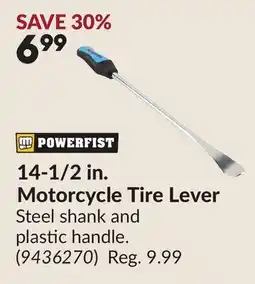 Princess Auto 14-1/2 in. Motorcycle Tire Lever offer