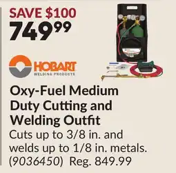 Princess Auto Oxy-Fuel Medium Duty Cutting and Welding Outfit offer