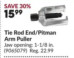 Princess Auto Tie Rod End/Pitman Arm Puller offer
