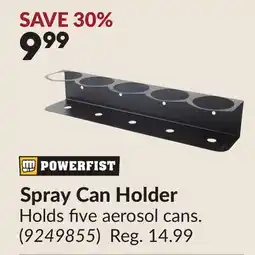 Princess Auto Spray Can Holder offer