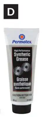 Princess Auto High-Performance Synthetic Grease offer