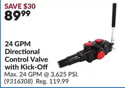 Princess Auto Directional Control Valve with Kick-Off offer