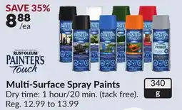 Princess Auto Multi-Surface Spray Paints offer