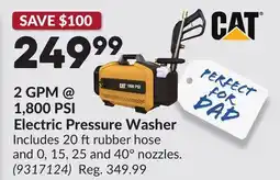 Princess Auto 2 GPM @ 1,800 PSI Electric Pressure Washer offer