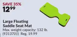 Princess Auto Large Floating Saddle Seat Mat offer
