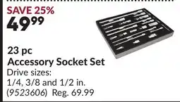 Princess Auto 23 pc Accessory Socket Set offer
