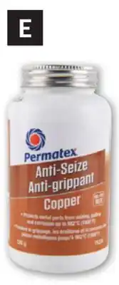Princess Auto Lubricants, Copper Anti-Seize Can offer