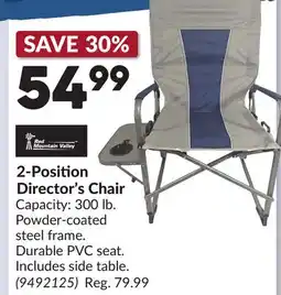 Princess Auto 2-Position Director's Chair offer