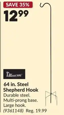 Princess Auto 64 in. Steel Shepherd Hook offer