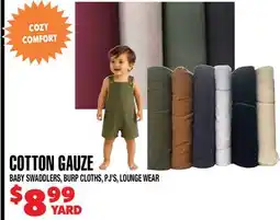 Len's Mill Stores COTTON GAUZE offer