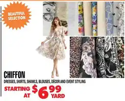 Len's Mill Stores CHIFFON offer