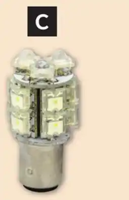 Princess Auto Automotive LED Twist-In Bulbs, #1157 Clear offer