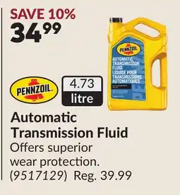 Princess Auto Automatic Transmission Fluid offer