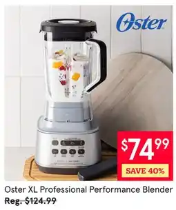 Kitchen Stuff Plus Oster XL Professional Performance Blender offer