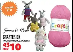 Len's Mill Stores James C. Brett CRAFTER DK offer