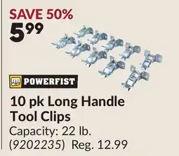 Princess Auto 10 pk Long Handle Tool Clips offer