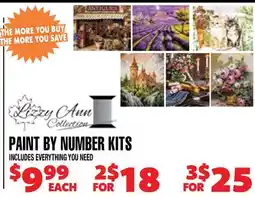 Len's Mill Stores PAINT BY NUMBER KITS offer