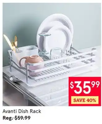 Kitchen Stuff Plus Avanti Dish Rack offer