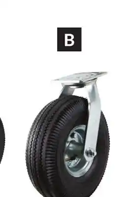 Princess Auto 10 in. Pneumatic Casters offer