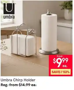 Kitchen Stuff Plus Umbra Chirp Holder offer