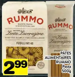 Supermarché PA PÂTES ALIMENTAIRES RUMMO | PASTA offer