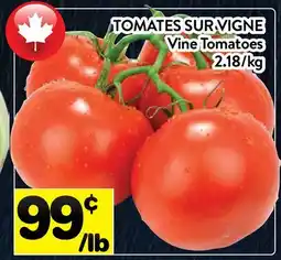 Supermarché PA TOMATES SUR VIGNE | Vine Tomatoes offer
