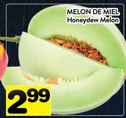 Supermarché PA MELON DE MIEL | Honeydew Melon offer