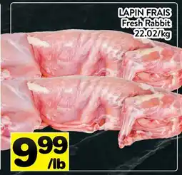 Supermarché PA LAPIN FRAIS | Fresh Rabbit offer