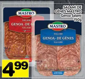 Supermarché PA SALAMI DE GÊNES MASTRO | Genoa Salami offer