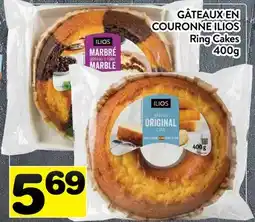 Supermarché PA GÂTEAUX EN COURONNE ILIOS | Ring Cakes offer
