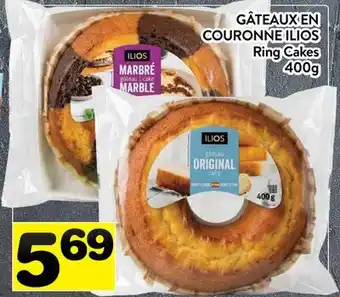 Supermarché PA GÂTEAUX EN COURONNE ILIOS | Ring Cakes offer