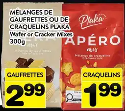 Supermarché PA MÉLANGES DE GAUFRETTES OU DE CRAQUELINS PLAKA | Wafer or Cracker Mixes offer