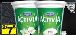 Supermarché PA YOGOURTS ACTIVIA | Yogurts offer